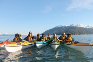 kayakers