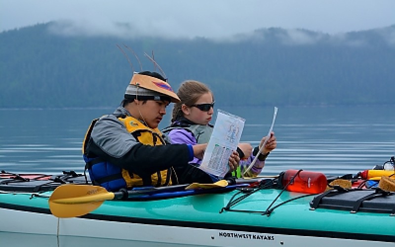 Chugach Children’s Forest Hosts Leadership Development Kayak Expedition